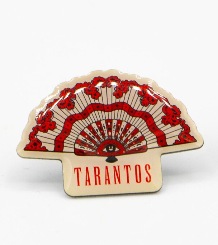 Pin Tarantos - Abanico Flamenco